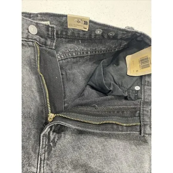 Levi's Women's Cinch Barrel Jeans 30x31 NWT Black "Past Lives" - Picture 9 of 12